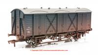 4F-014-038 Dapol Fruit D Wagon - number W38130 - BR Blue - weathered